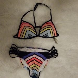 Pink swimwear